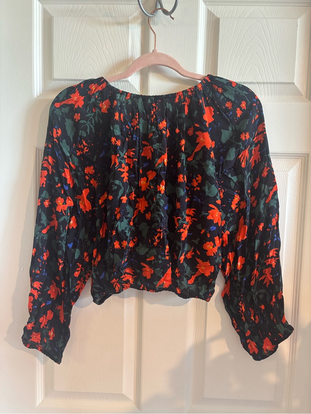 APIECE APART VILLA TOP - VIBRANT FLORAL Crip Top Size Small - Picture 6 of 7